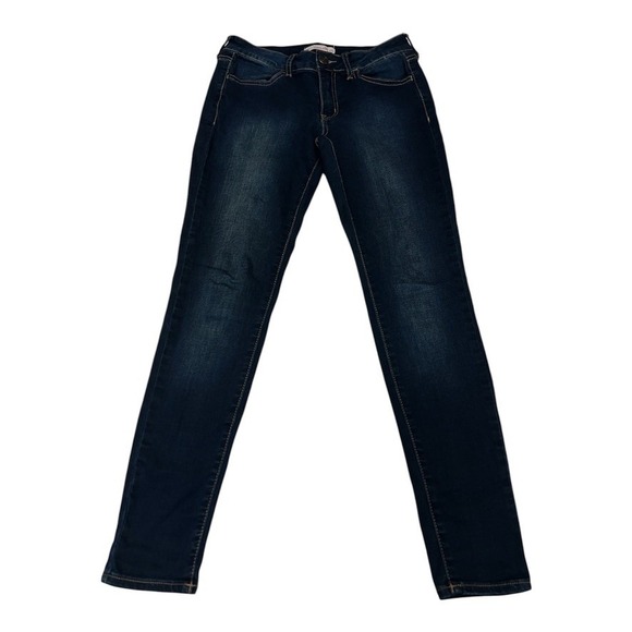 SO Ultimate Jegging Low‎ Rise Dark Wash Denim Jeans Womens Size 5/27W - Picture 1 of 5